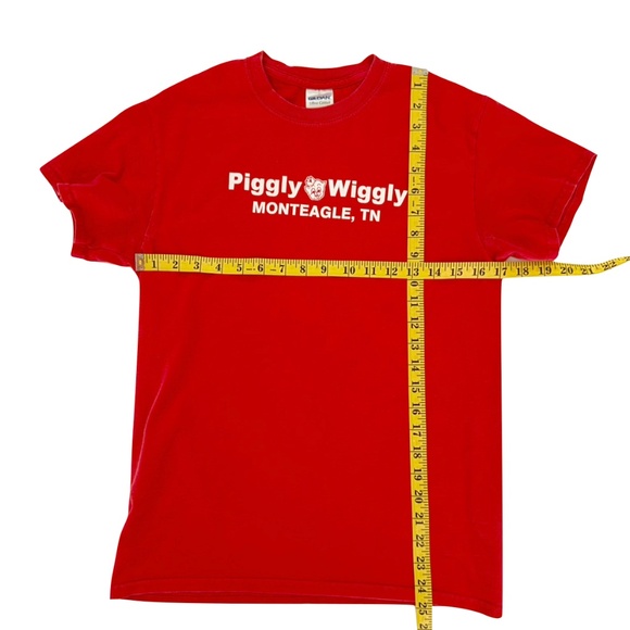 Piggly Wiggly Monteagle, Tennessee Red and White T-Shirt Size Small - Picture 7 of 10